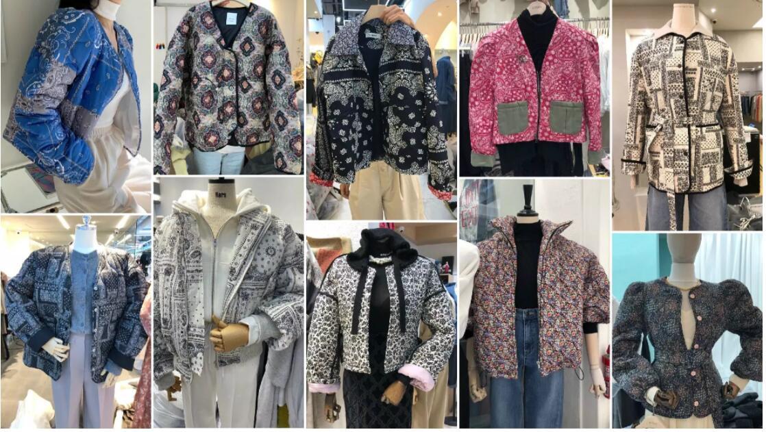 Retro Grandma Style Puffa Jackets