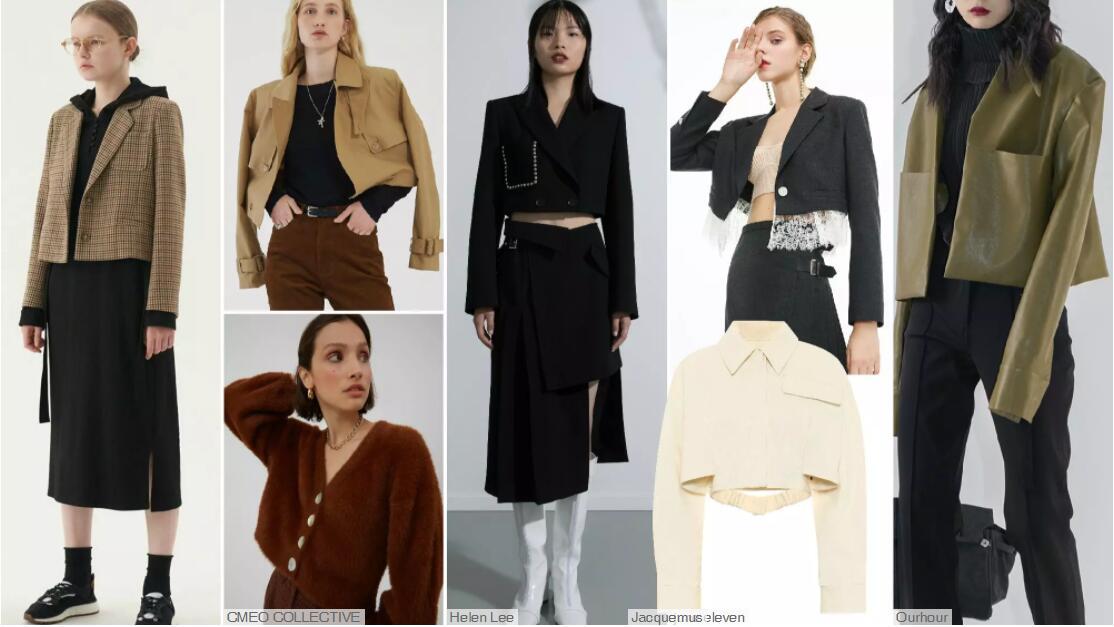 Box Short-Cut Overcoats