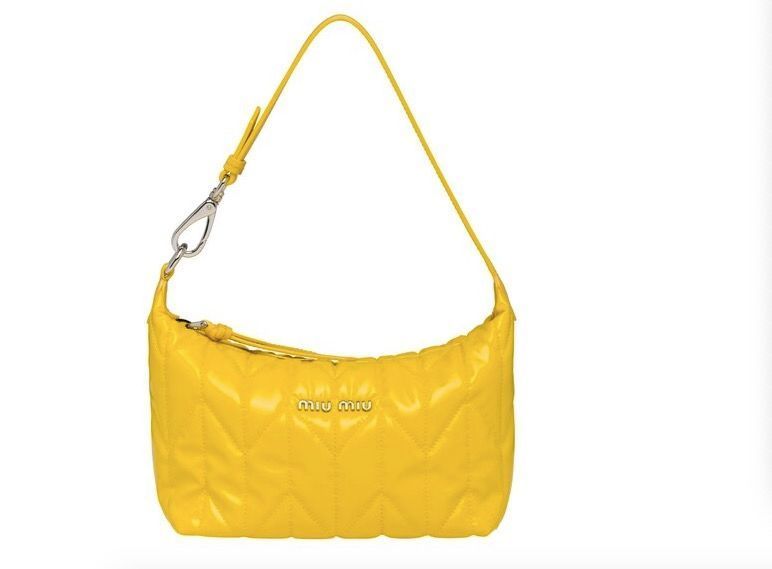 yellow fashion bag