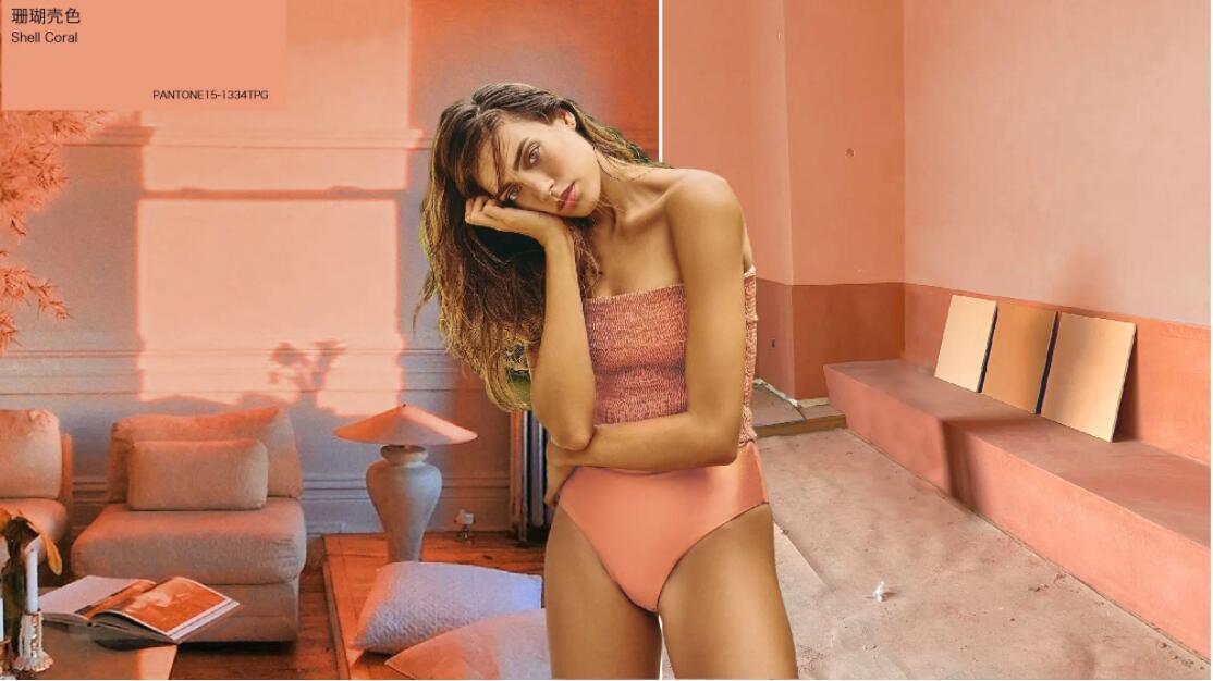 Swimwear color
