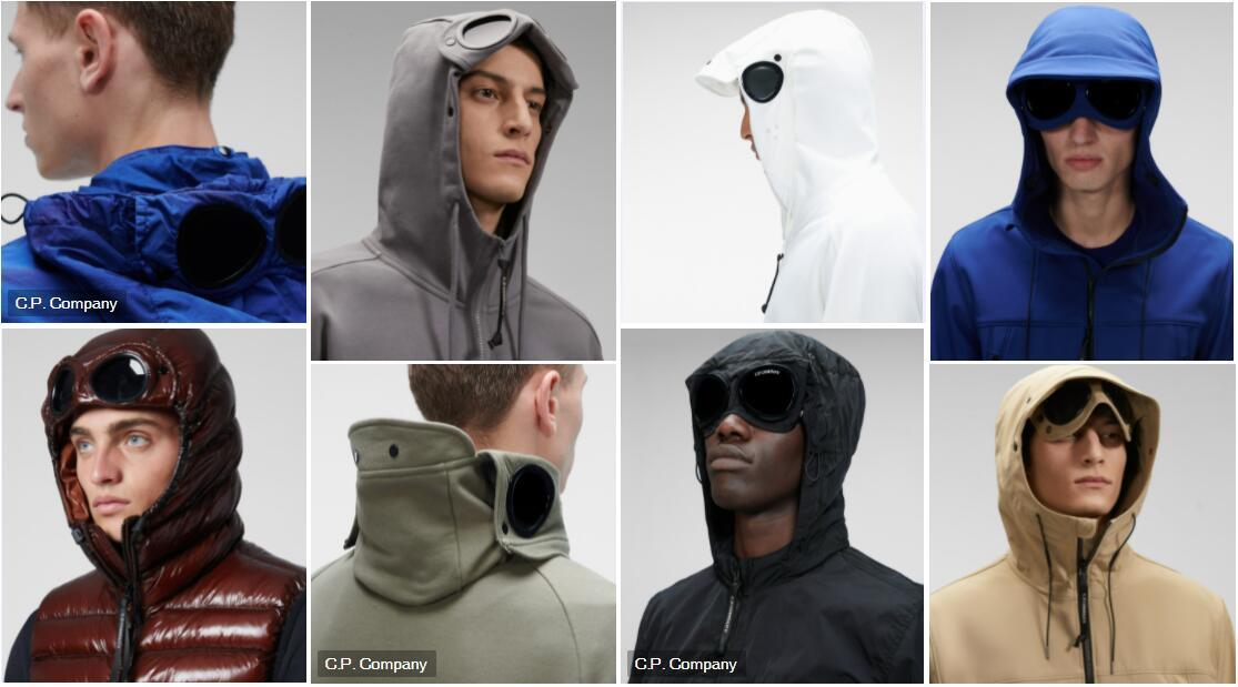 Goggle Development menswear