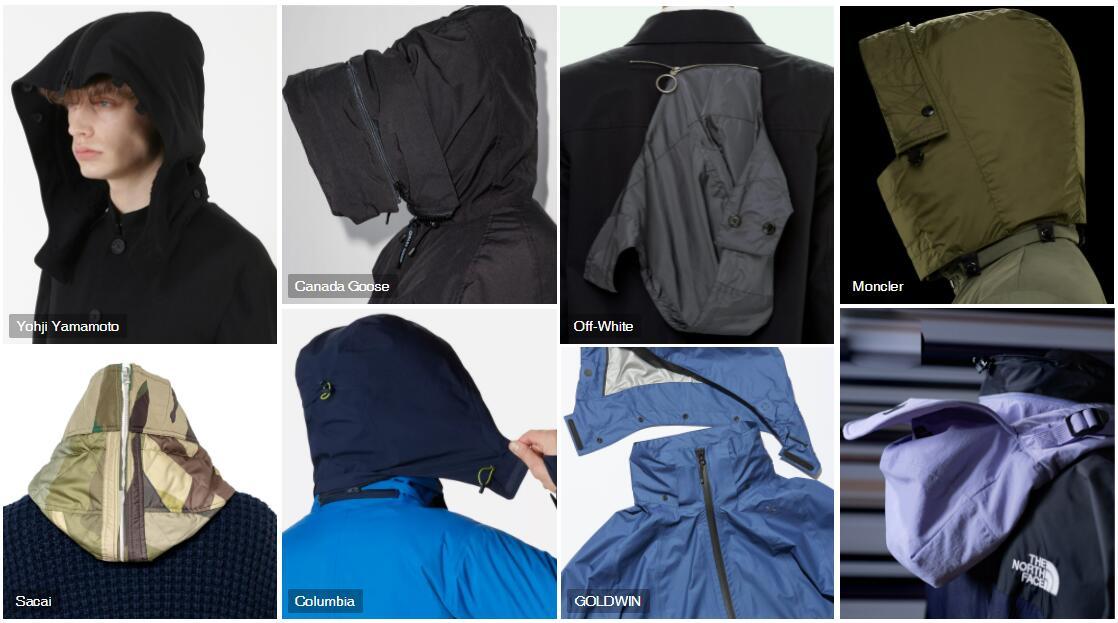 Detachable Hood menswear