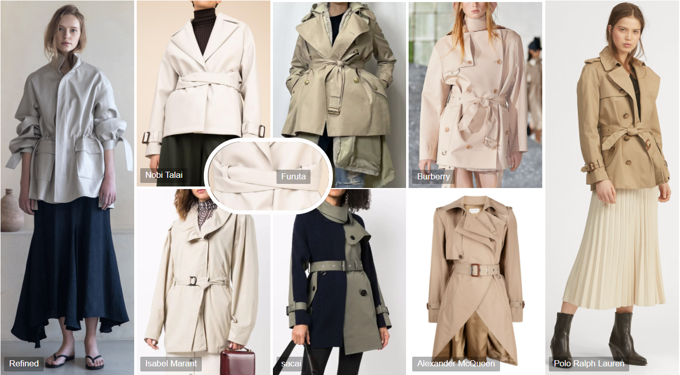 Belted Short Coat