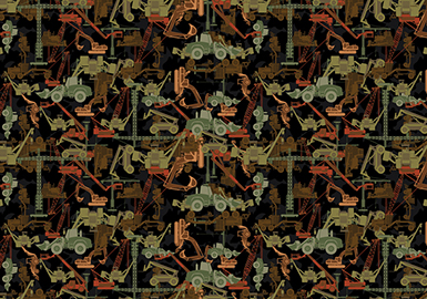18/19 A/W Pattern for Menswear -- Hidden Camouflage