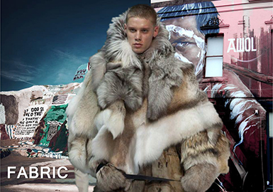 18/19 A/W Material for Men's Outerwear -- Fur