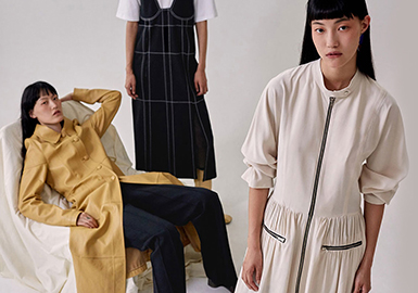 2019 S/S Silhouette for Womenswear -- Trench Coat