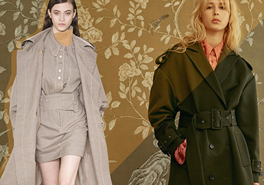 18/19 A/W Women's Styling -- Trench Coat