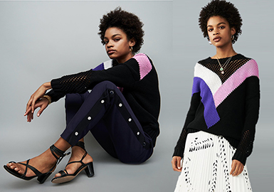 2018 S/S Women's Benchmark Brand for Knitwear -- Maje