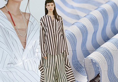 Fabric -- Novel Stripe (Women's Striped Shirting)