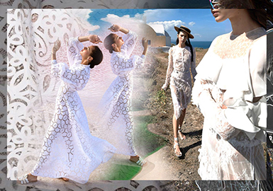 2020 S/S Womenswear Lace Fabric -- Holiday Romance