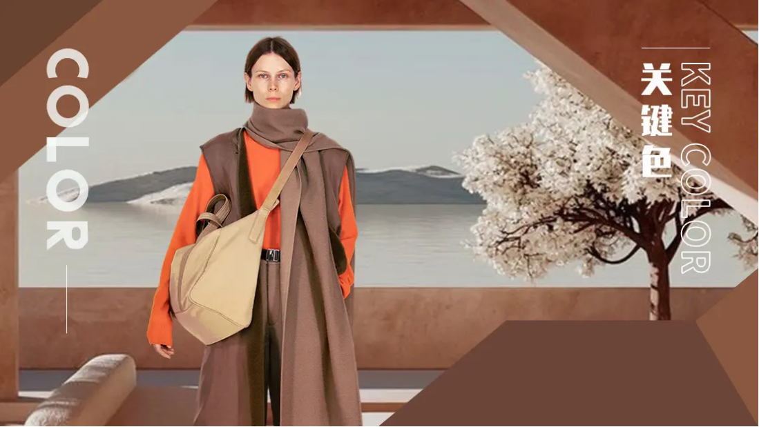 The Amber Brown Color Trend for Womenswear
