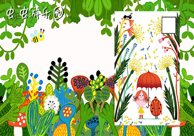 2019 S/S Pattern for Kidswear -- Insect Garden