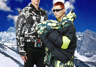 19/20 A/W Men's Padded Jacket & Down Jacket -- Fabric Trend Forecast