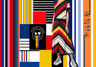 19/20 A/W Pattern for Womenswear -- Colorful Stripes