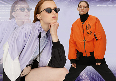 2019 S/S Truck Show Analysis of Womenswear -- Sporty & Functional Jacket