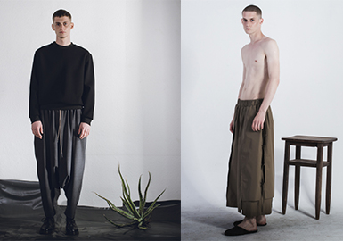 19/20 A/W Silhouette Trend for Menswear -- Cotton & Linen Pants