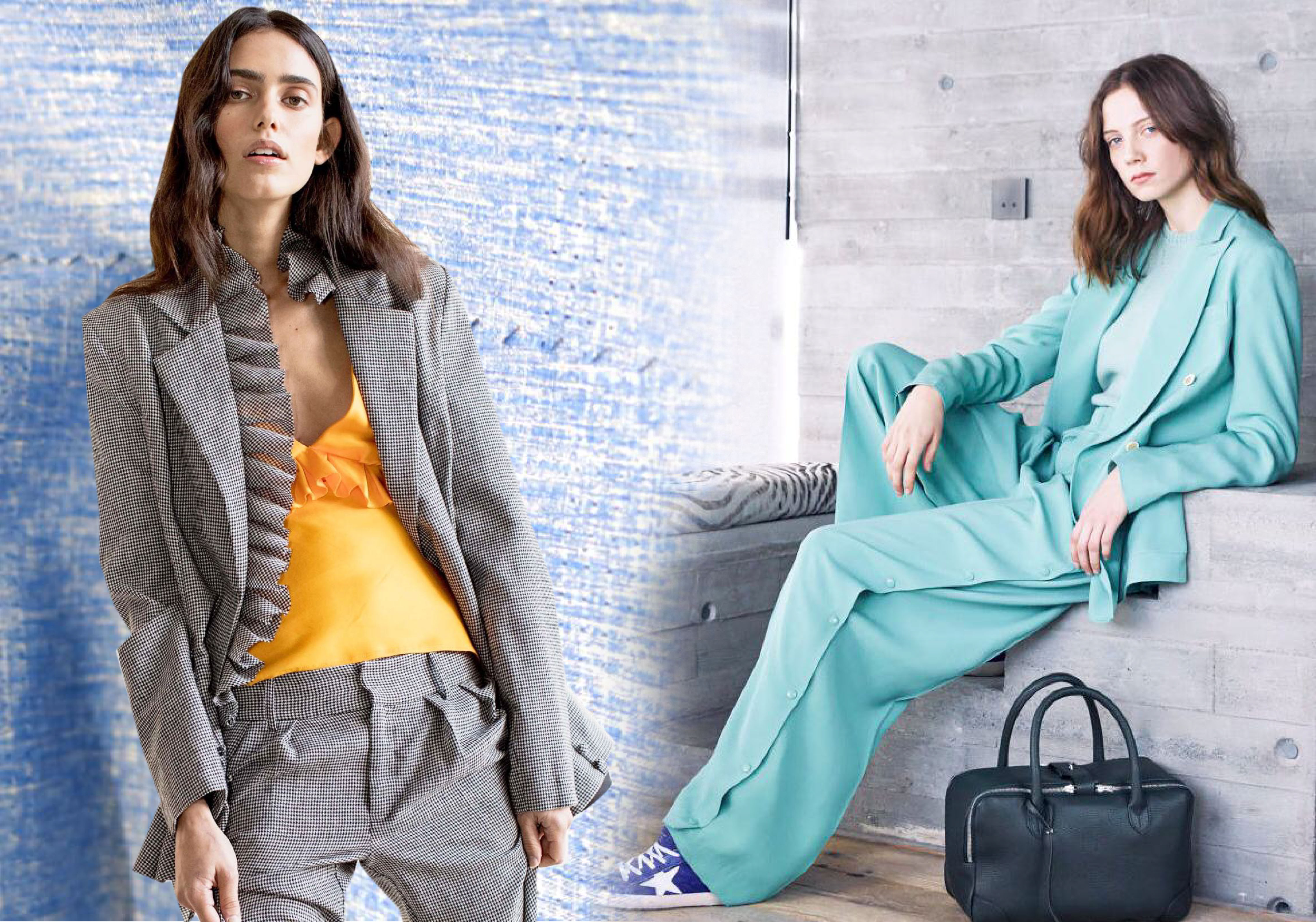 2020 S/S Women's Suit Fabric Trend -- Colorful Suit