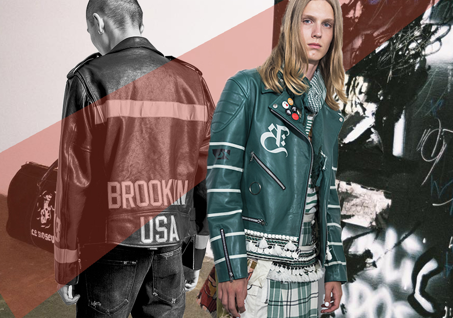 2019 S/S Men's Leather Jacket -- Pattern & Craft