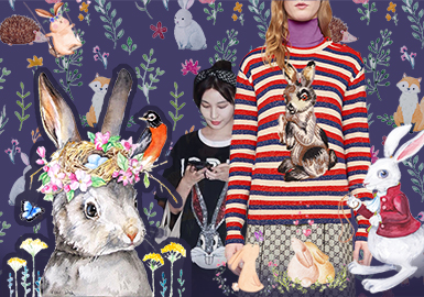 Cute Rabbit -- 19/20 A/W Pattern for Womenswear