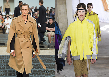 Sleeves -- 2019 S/S Cutting Trend on Men's Catwalks