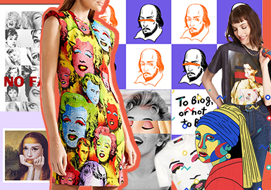 Celebrity Portrait -- 2020 S/S Pattern Trend for Womenswear