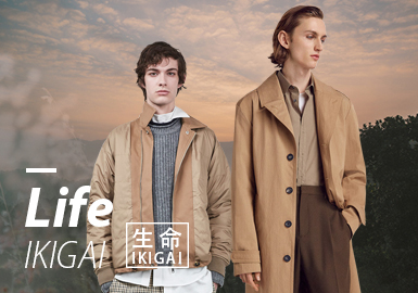 Life ▪ IKIGAI (Key Color) -- 19/20 A/W Color Trend for Menswear