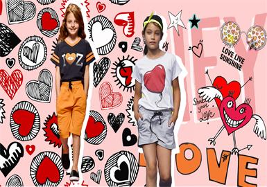 Sweet Heart -- 2020 S/S Pattern & Craft Trend for Kidswear