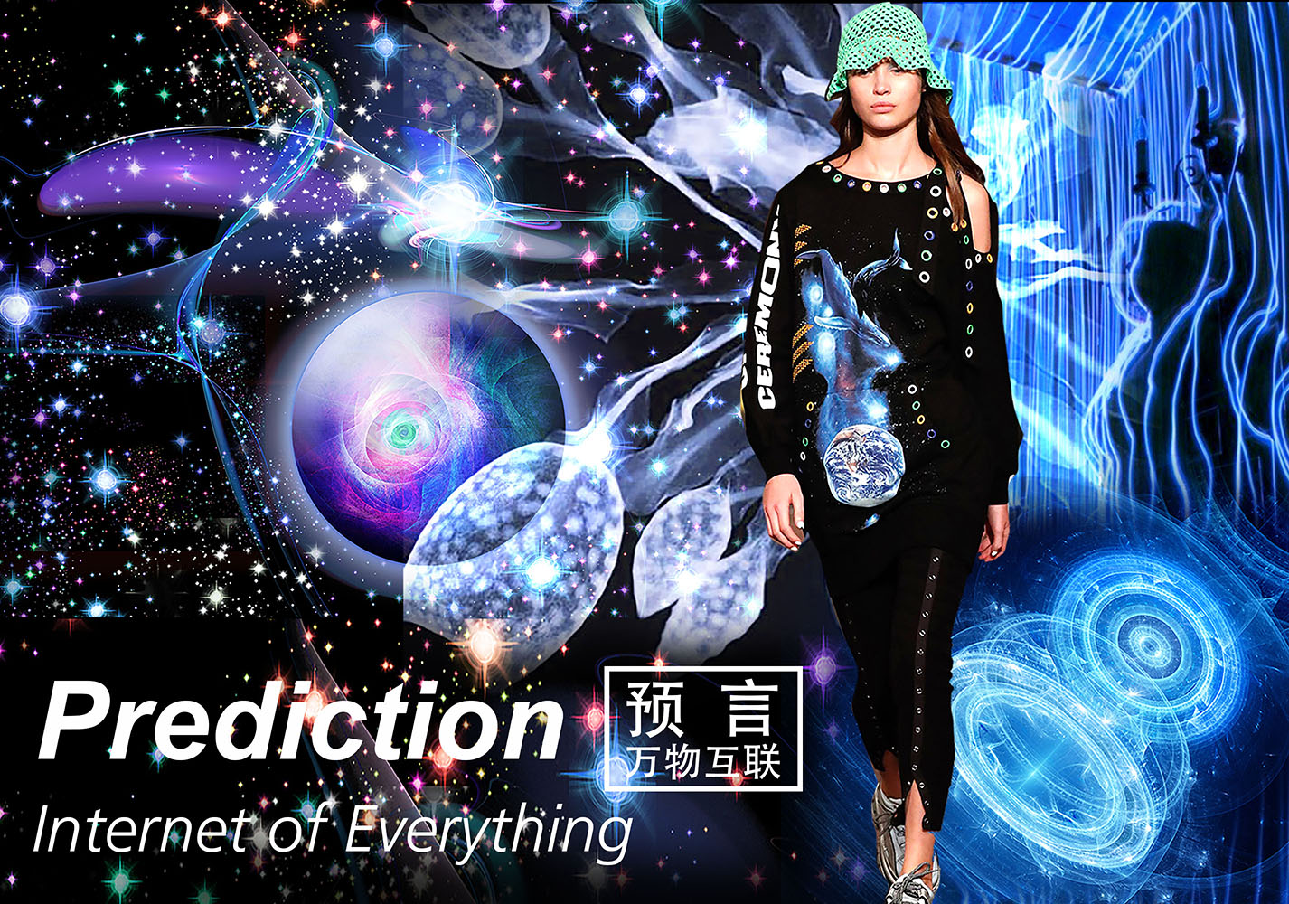 Prediction • Internet of Everything -- 19/20 A/W Pattern Trend for Womenswear