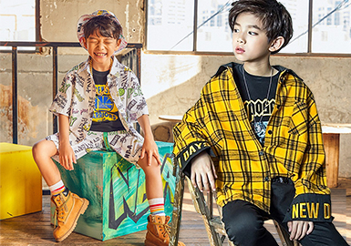 Shirt -- 2020 S/S Silhouette Trend for Boys' Top