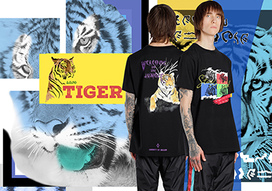 Tiger -- 2020 S/S Pattern Trend for Menswear