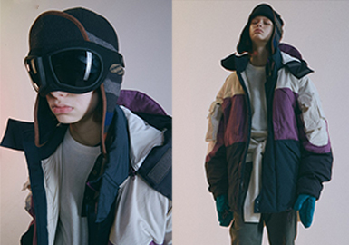Soft Functional Puffa -- 19/20 A/W Silhouette Trend for Menswear