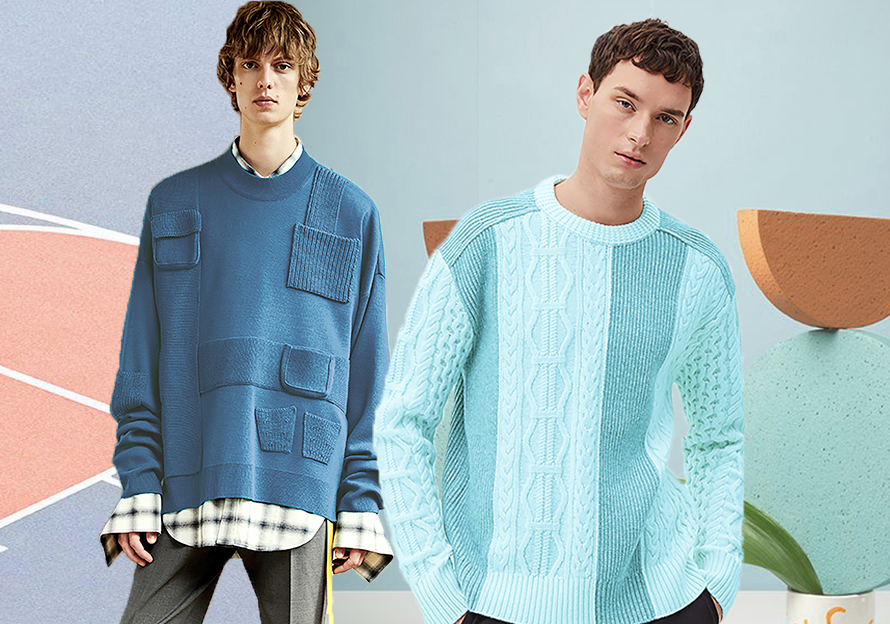 Pastel Colors -- 2020 S/S Color Trend for Men's Knitwear