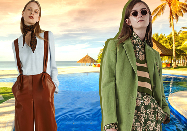 Global Traveler -- 2019 S/S Color Trend Confirmation for Womenswear