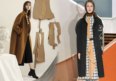 Simple & Elegant -- 19/20 A/W Brand for Women's Overcoat