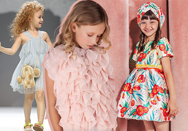 Dress -- 2020 S/S Silhouette Trend for Girls' Apparel
