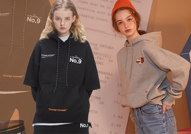 Rebellious Youth -- 19/20 A/W Clothing Collocation of Women's Sweatshirt