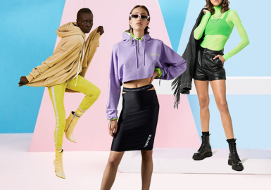 Retro-Futurism -- 2019 S/S Designer Brand for Women's Athleisure Wear