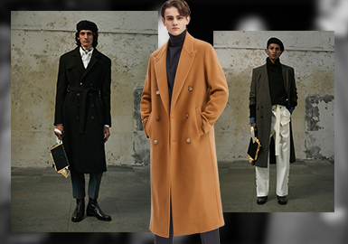 Business Casual Coat -- 20/21 A/W Silhouette Trend for Menswear