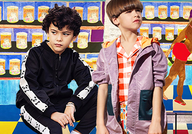 Boys's Coat -- 2020 S/S Silhouette Trend for kidswear