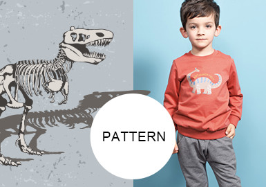 Dinosaurs -- 20/21 A/W Pattern Trend for Kidswear
