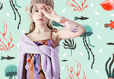 Deep Sea -- 2020 S/S Theme Trend for Girl's Wear
