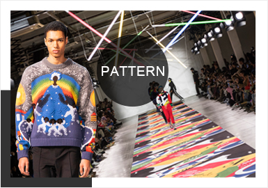 Prevalent Patterns -- A/W 19/20 Analysis of Catwalks for Men's Knitwear