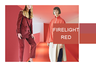 Firelight Red -- A/W 20/21 Color Trend for Womenswear