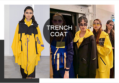 Offbeat Trench Coats -- Comprehensive Analysis of A/W 19/20 Catwalks for Women's Trench Coats