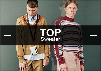 Pullover -- Recommended S/S 2019 Top Items in Retail Markets on Men's Knitwear