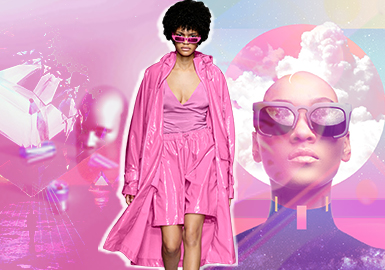 Super Pink -- S/S 2020 Theme Color Trend for Womenswear