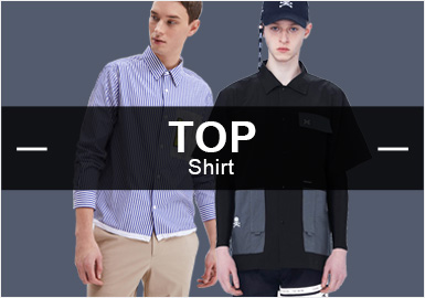 Shirt -- S/S 2019 Popular Items in Menswear Markets