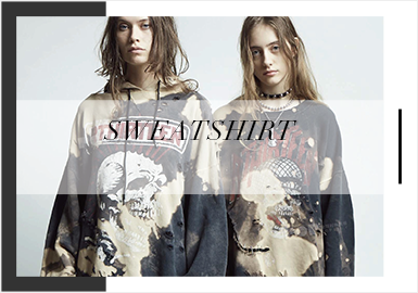 Practical and Innovative Sweatshirts -- Comprehensive Analysis of Womenswear Trunk Show