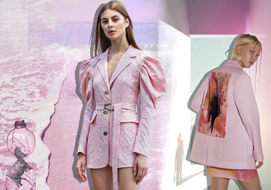 Aegean Sea Pink -- S/S 2020 Theme Color Trend for Womenswear