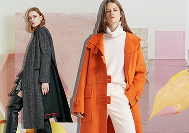 Designer Brand -- 20/21 A/W Silhouette Trend for Women's Coat